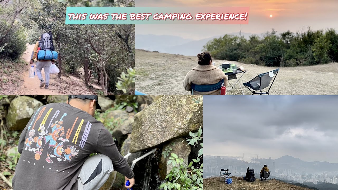 THE BEST CAMPING LOCATION-Amazing view, Highest peak in Hong Kong Tai Mo Shan (Tuen Lung)! #hknepali