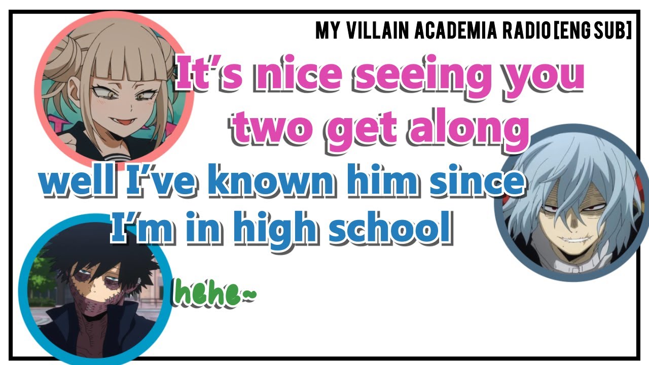 [Eng Sub] Toga Himiko's VA on My Villain Academia Radio (part 1/?)
