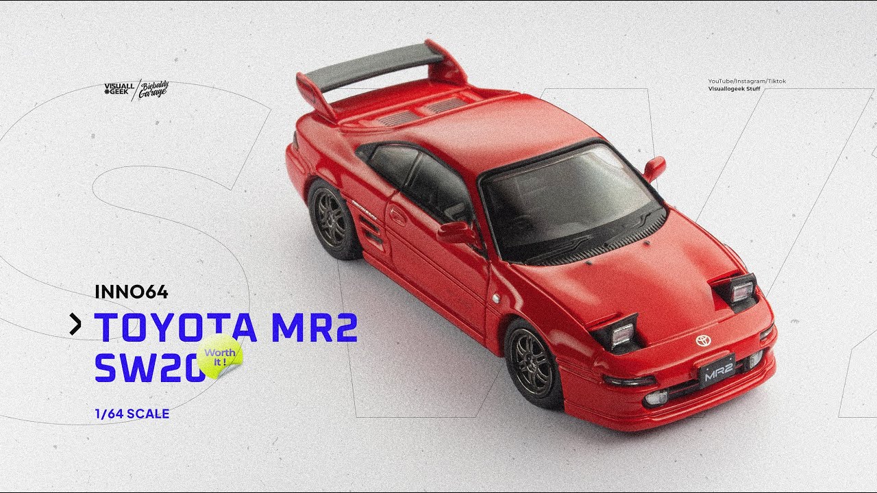 Diecast Kinclong & Detilnya Worth IT! Review Inno64 Toyota MR2 SW20