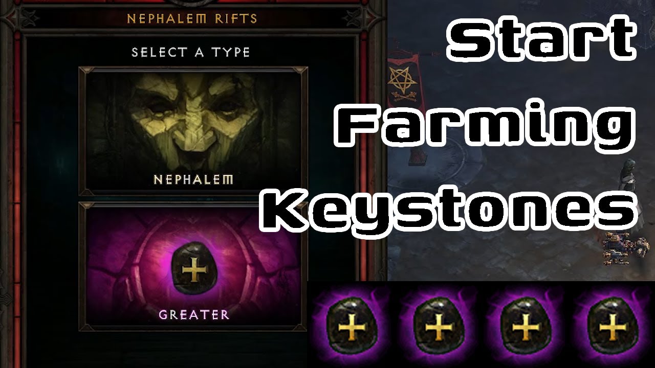 Diablo 3 - How To Get Greater Rift Keystone