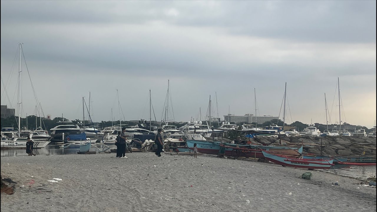 Waiting for sunset in bay manila 🇵🇭
