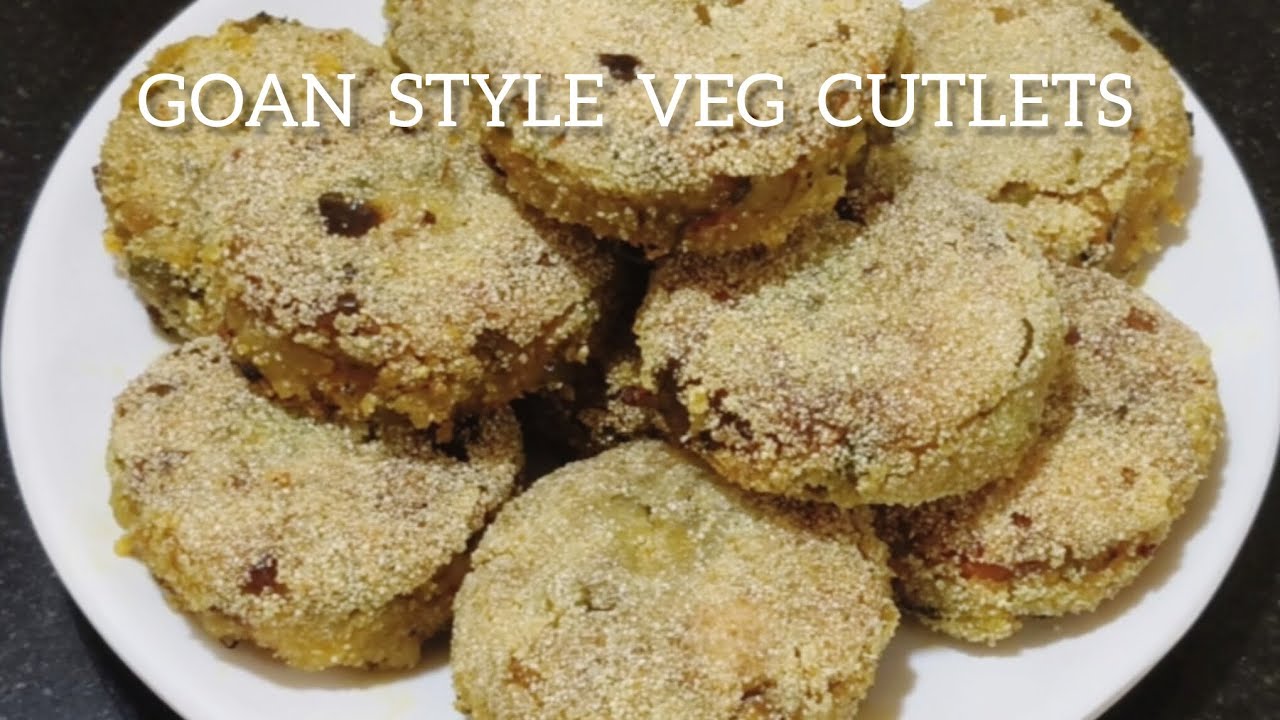 Goan Style Veg Cutlets Recipe || How To Make Veg Cutlets || Crispy Vegetable Cutlets || 