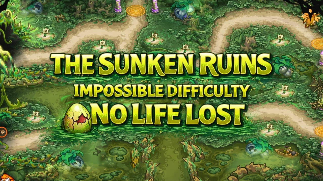 Kingdom Rush Alliance - The Sunken Ruins [Impossible]