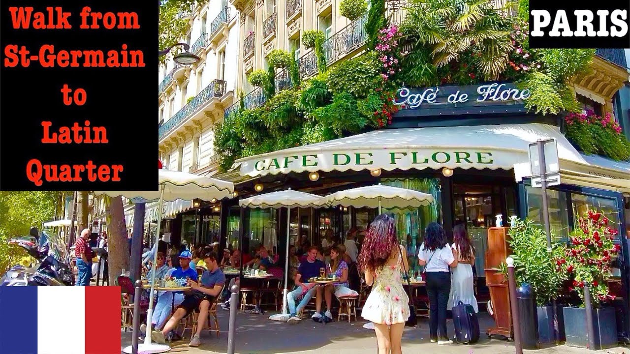 🇫🇷PARIS : Walk from Saint-Germain des Prés to Latin Quarter