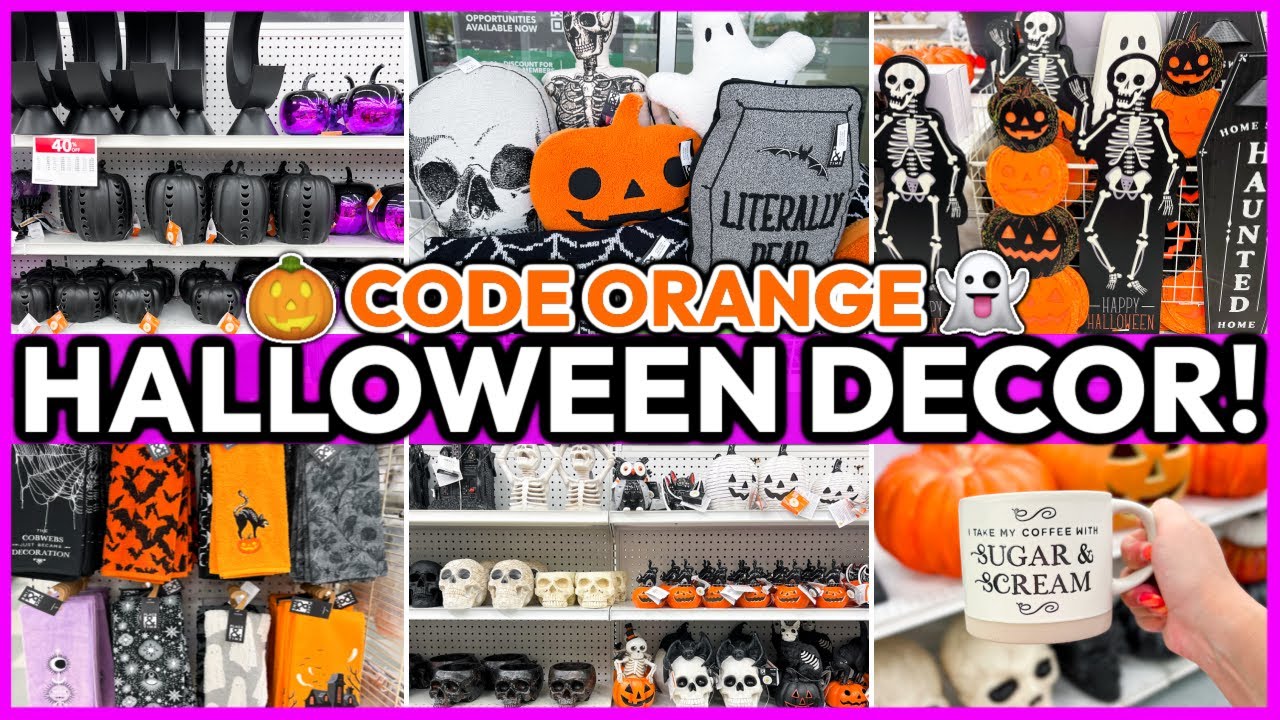THE RUMORS ARE TRUE 👻 HALLOWEEN DECOR IS HERE!! *CODE ORANGE* | 2024 Halloween Decorating Ideas