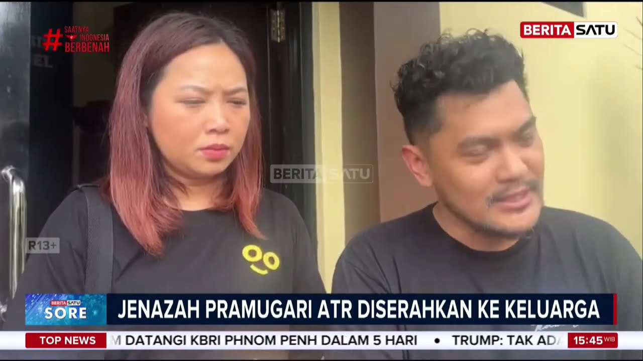 Suasana Haru Selimuti Penyerahan Jenazah Pramugari Pesawat ATR ke Keluarga #Beritasatu