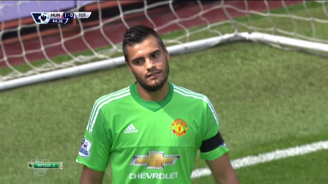 Sergio Romero vs Tottenham Hotspur (H) 15-16 1080i HD