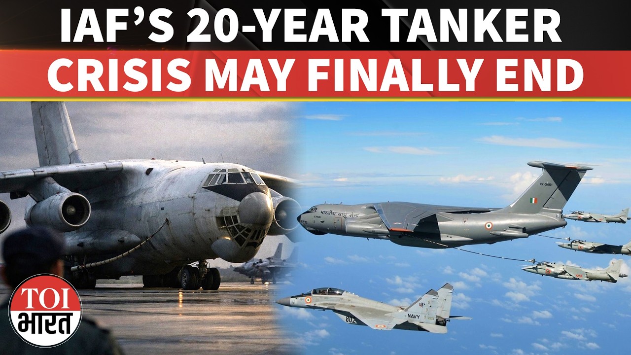 After 20 Years, IAF’s Mid-Air Refueller Gap May End With ₹8,000 Crore Israel Deal
