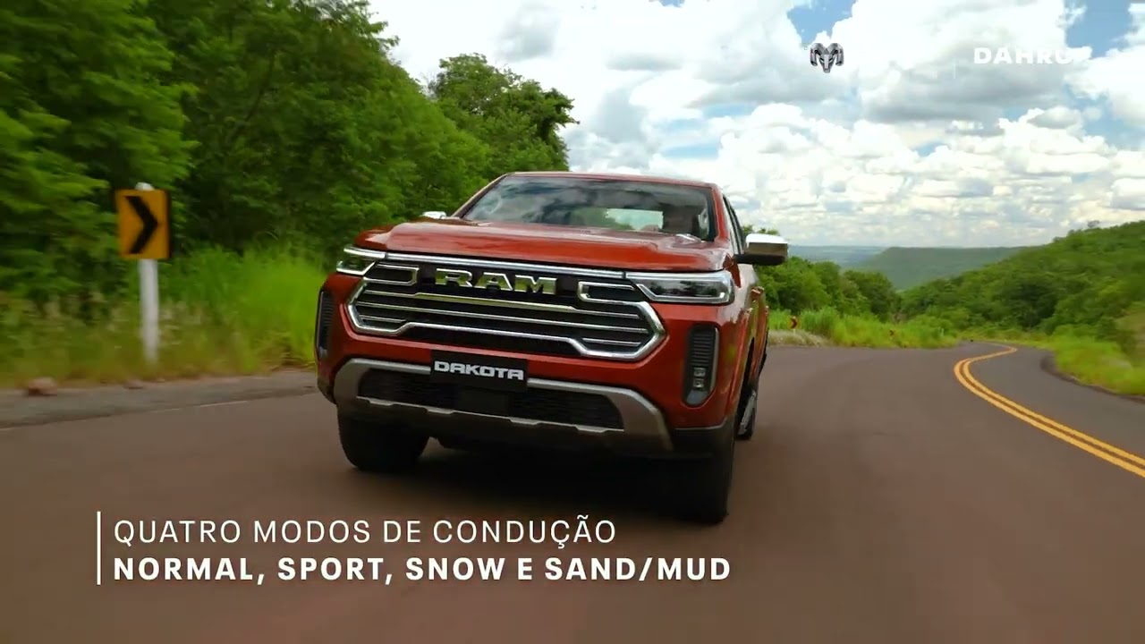 RAM Dakota Laramie: Potência Máxima com Sofisticação Premium