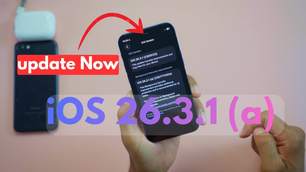 iOS 26.3.1 (a) Security Update Explained | How to Install (Malayalam)