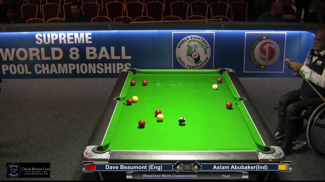 2019 Wheelchair World Championship - FInal - Dave Beaumont (Eng) v Aslam Abubaker (Ind)