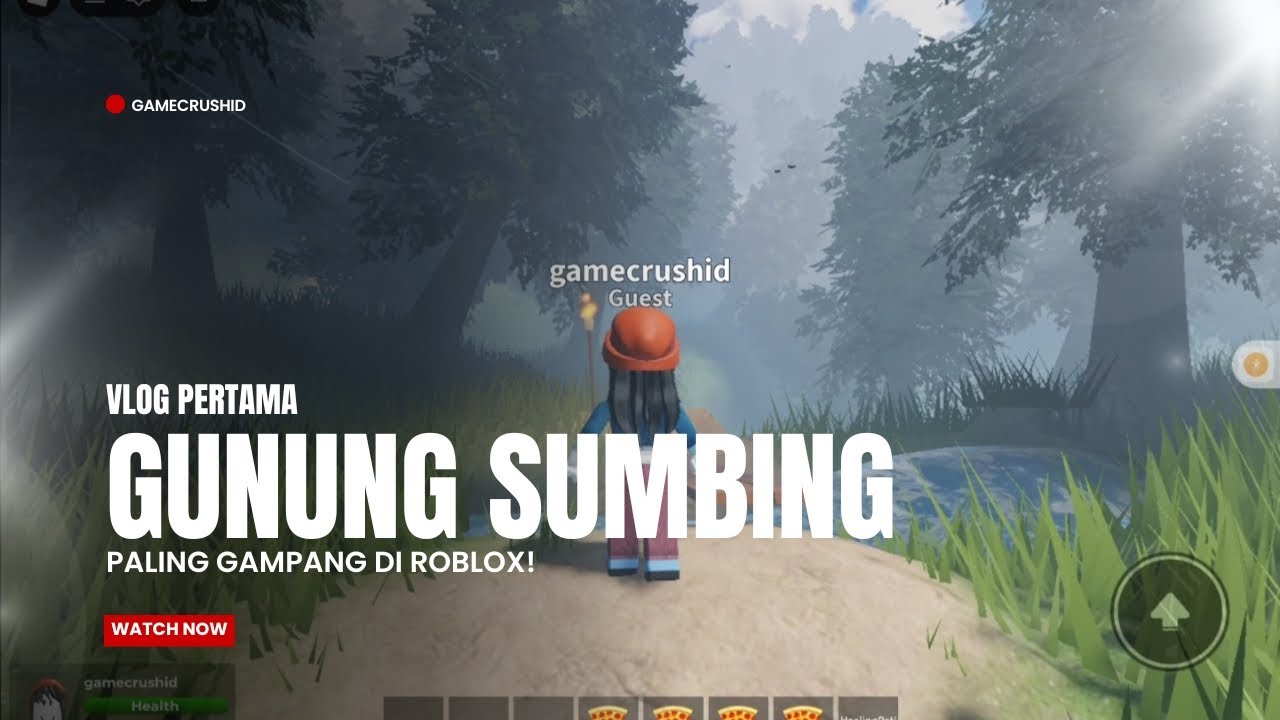 Sendirian Naik Gunung Sumbing & Nyasar di Jalur Puncak! | ROBLOX INDONESIA