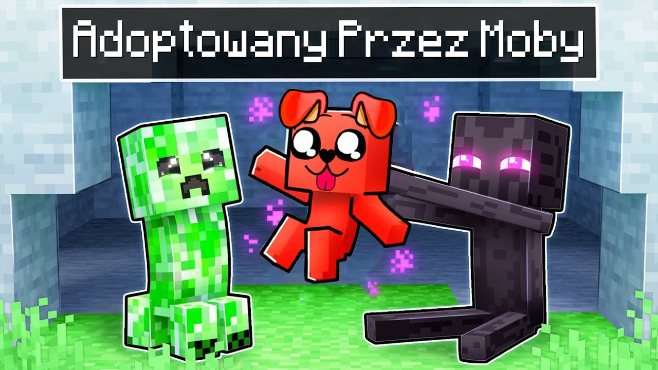 ZOSTAŁEM ADOPTOWANY przez MOBY w Minecraft!