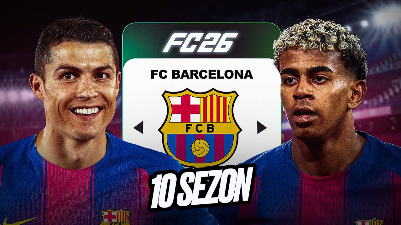 10 SEZON BOYUNCA BARCELONAYI YÖNETTİM ! EA FC 26 REBUİLD