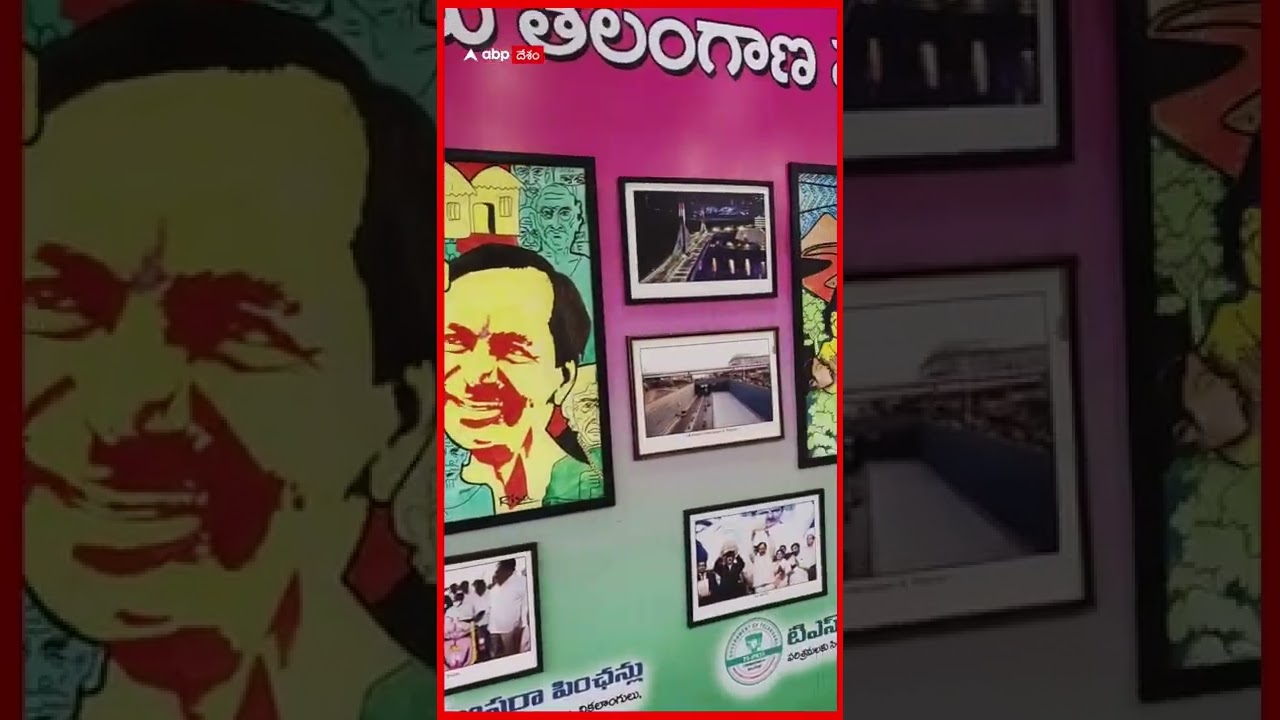 21 Years Of TRS Journey: Special Art Gallery In TRS Plenary Meeting 2022 | ABP Desam