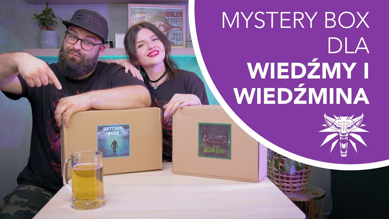 ⚔ Polski mystery box The Witcher i Witch box | UNBOXING & ROZDANIE
