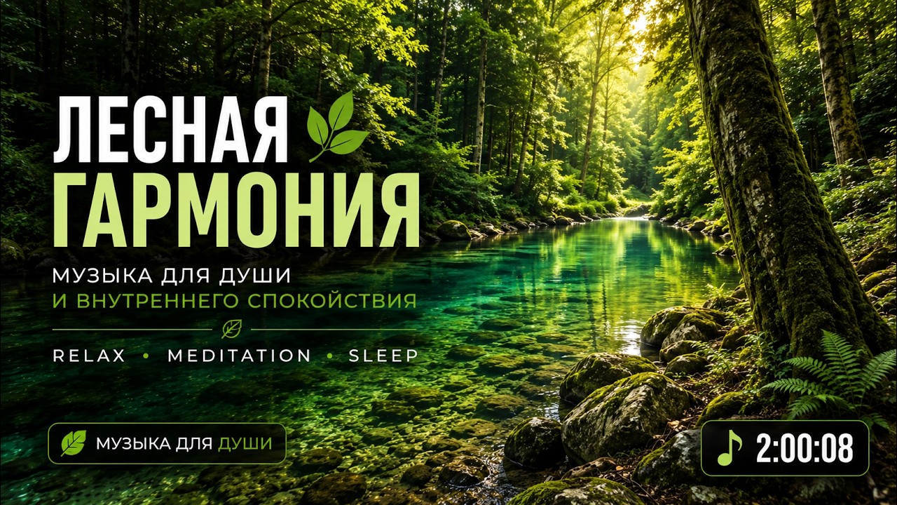 Тропический лес 🌿 Глубокое расслабление и покой.