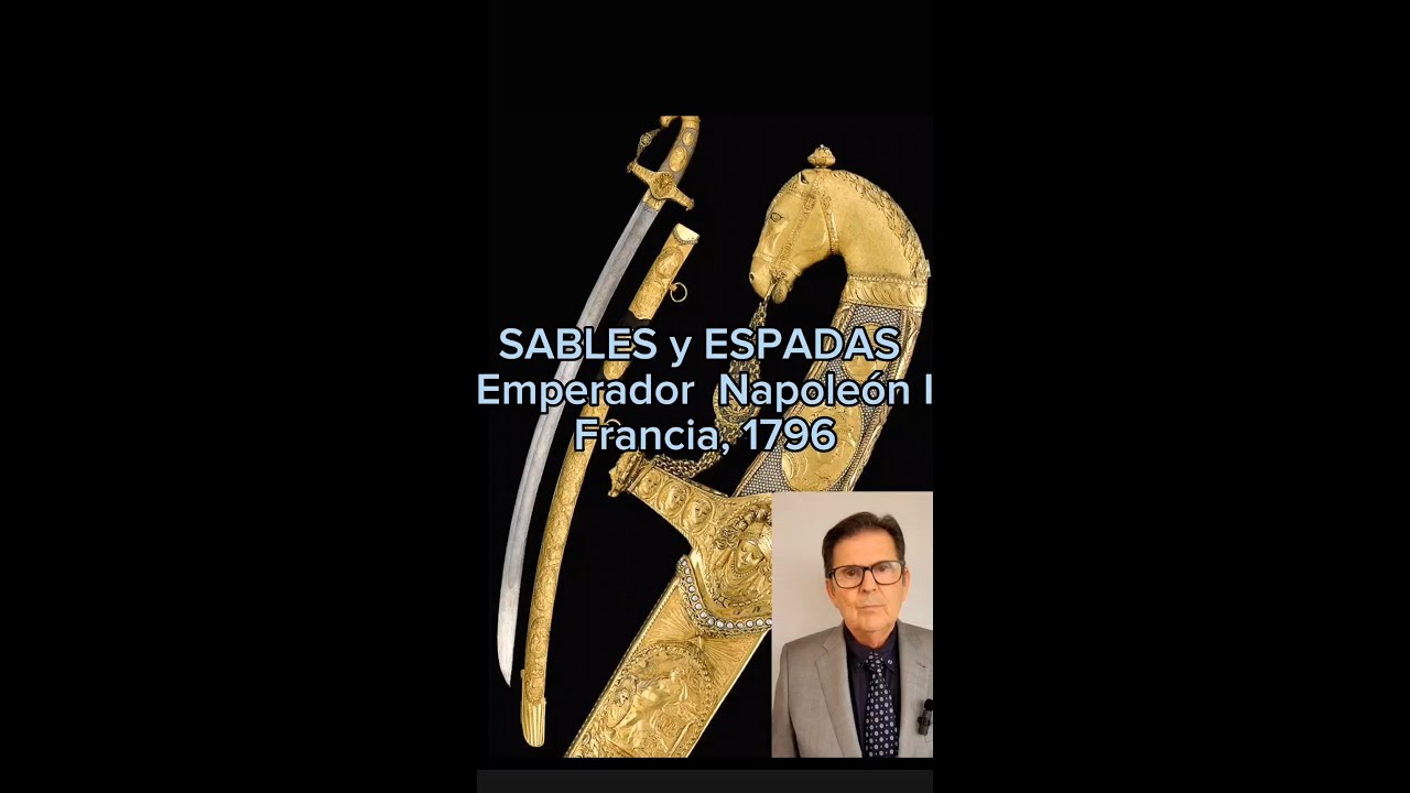 1804 Sables y espadas de Napoleón Bonaparte. Francia
