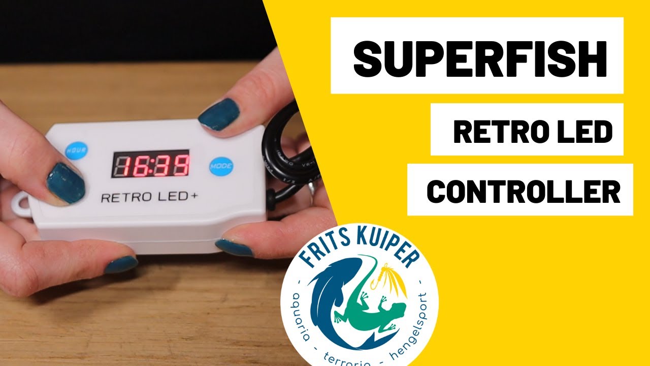 Superfish RetroLED controller instellen