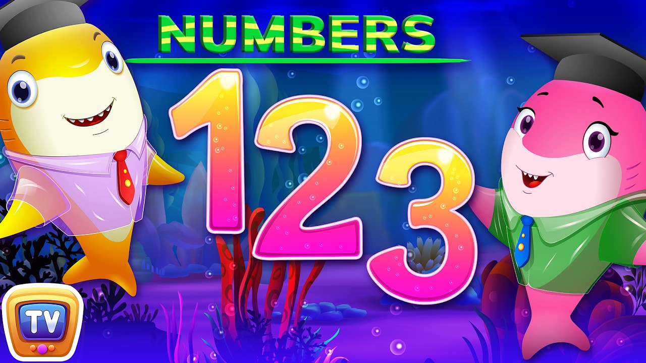 Baby Shark Numbers Song | Learn Numbers with Baby Sharks | Nursery Rhymes & Kids Songs by ChuChu TV