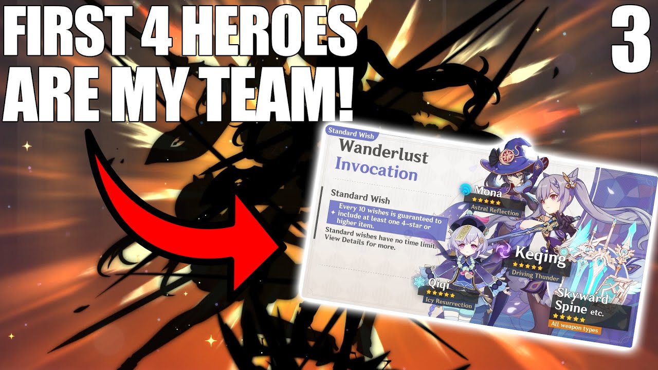 Genshin Impact, but I have to summon a team 3