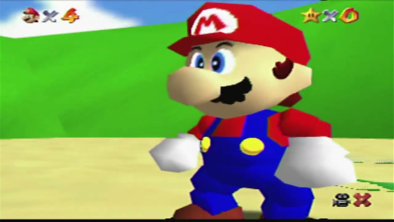 Super Mario 64 Learning to Mario
