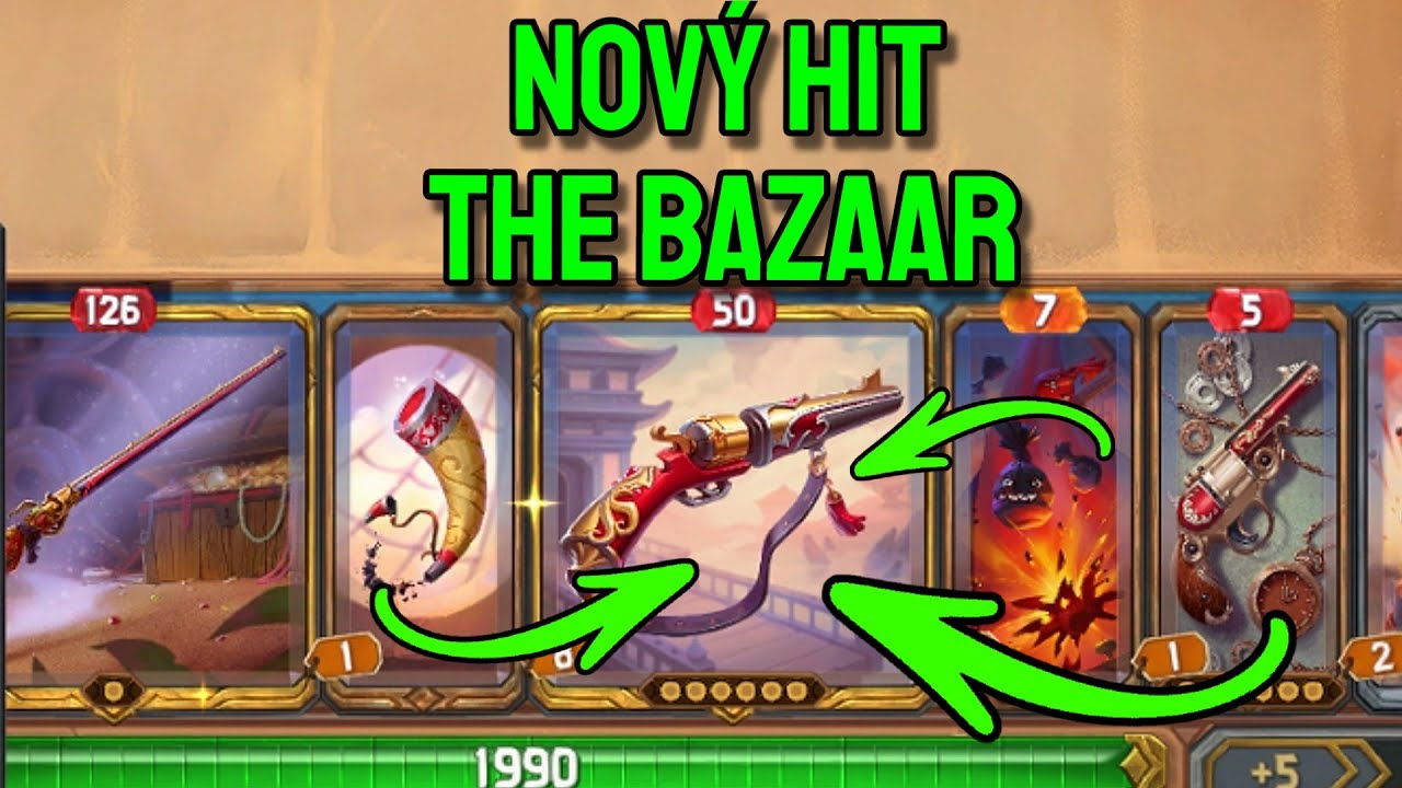 Tahle hra má potenciál být obrovská! Překrásný autobattler - The Bazaar