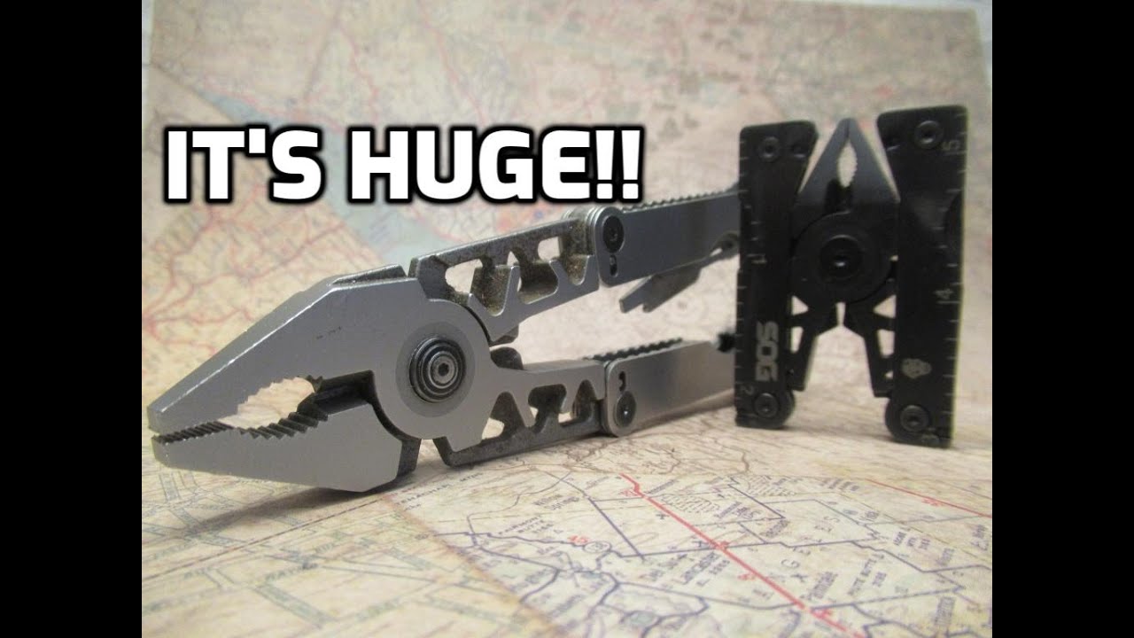 Sog's Massive Wearable Multi-Tool  SOG Sync II