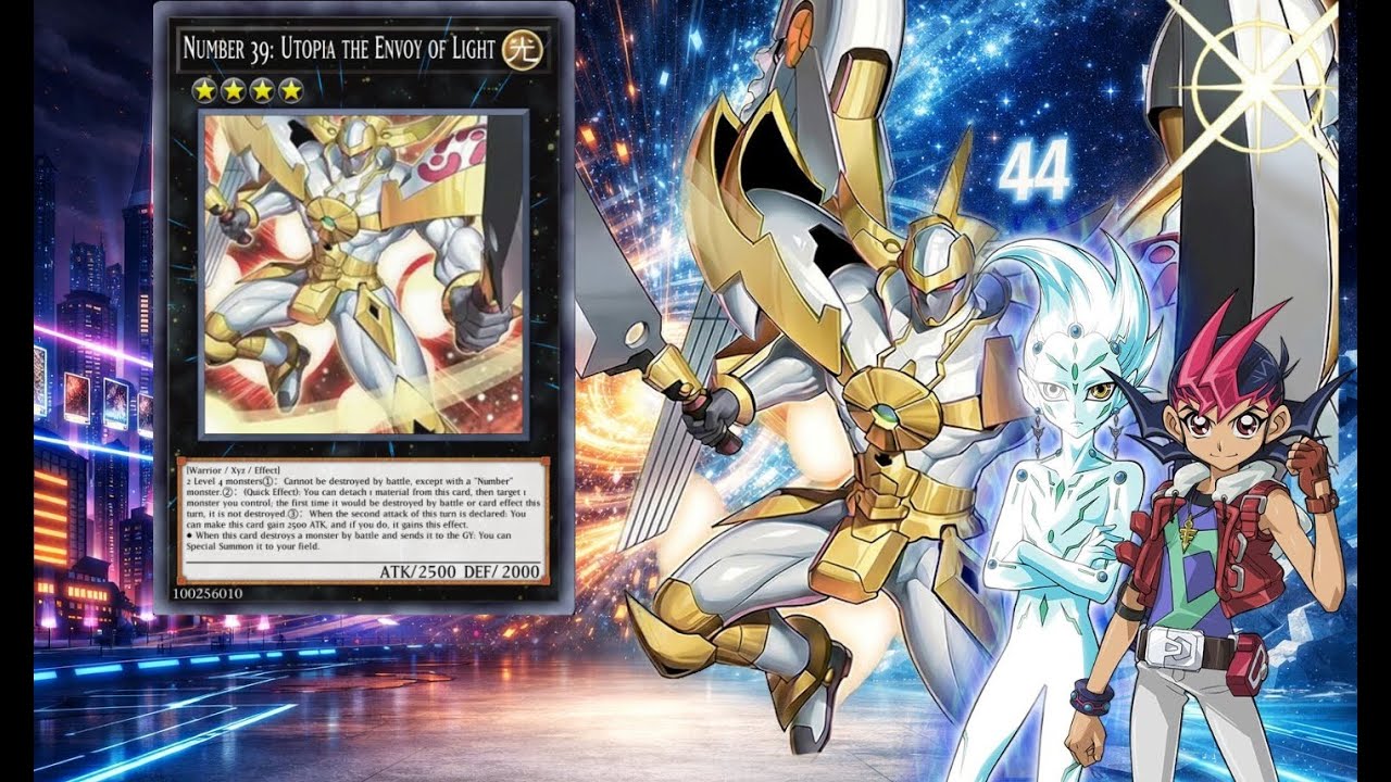 Utopia Deck Profile | Number 39: Utopia, Envoy of Light | MDPRO3 Replays & Decklist [LOCH]