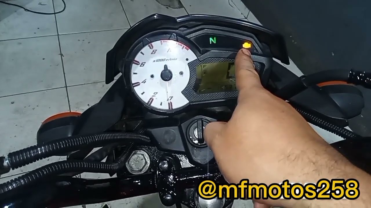 ERRO 46 NA FAZER150: LUZ DA INJEÇÃO PISCANDO, PROBLEMA RESOLVIDO. @MF Motos