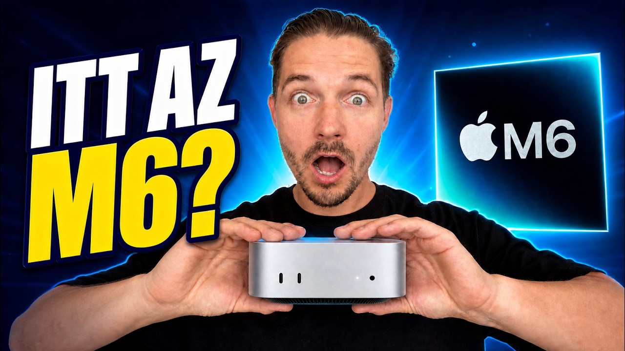 Brut&aacute;lis lett, de van egy nagy baj! - M6 Mac mini