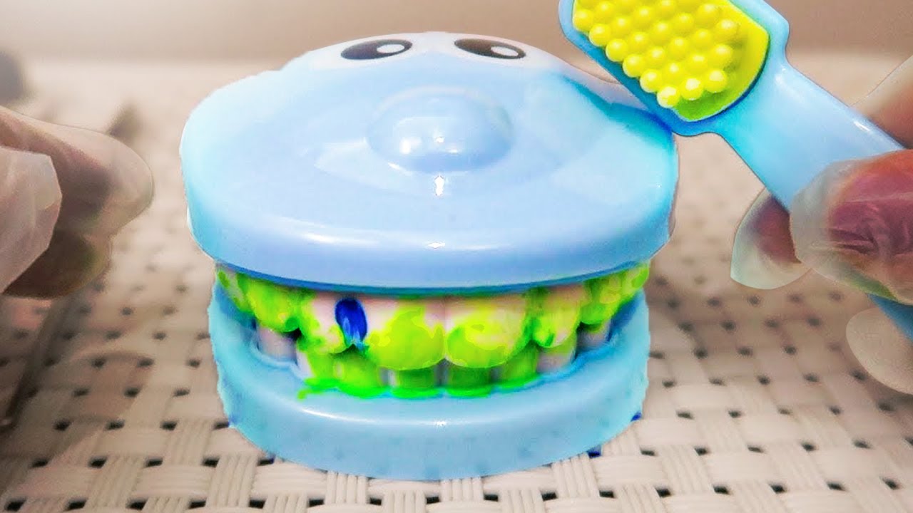 ASMR - DENTISTA - LIMPEZA NOS DENTES!