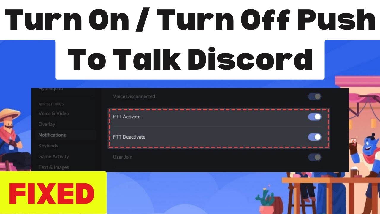 Turn On / Turn Off Push to Talk Discord on the Android Phone