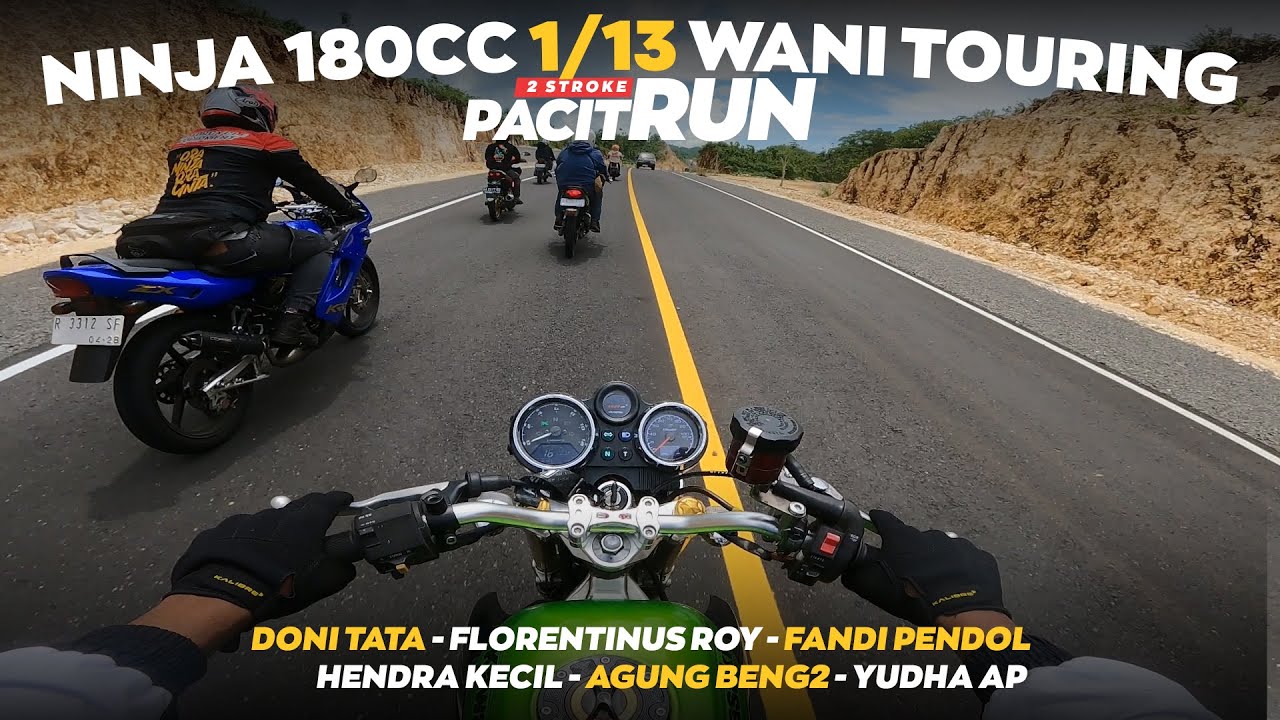 PacitRUN 2 Stroke | Full Pembalap Gasspol Sepanjang Perjalanan ‼️