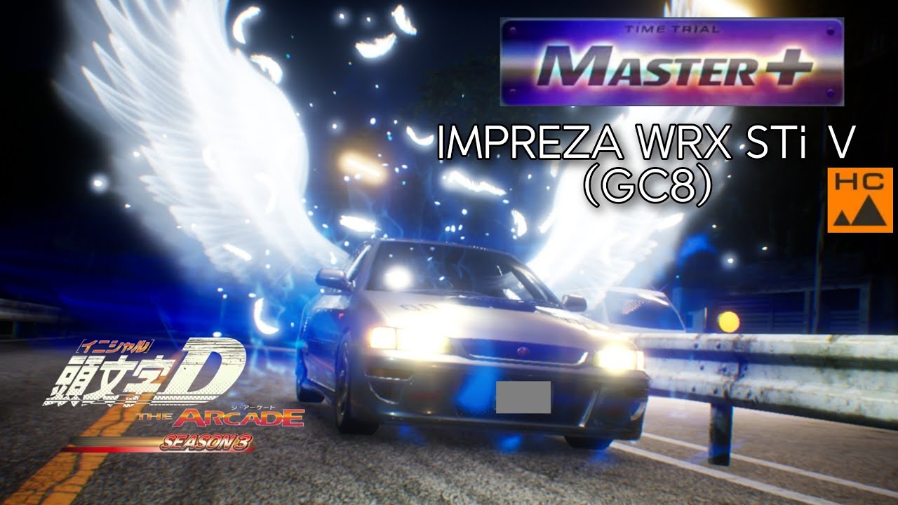 【文太エアロ】秋名 下り MASTER+（GC8 HC）- 頭文字D THE ARCADE S3