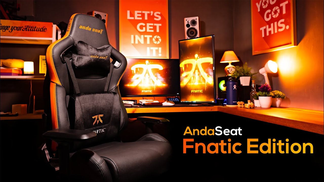 Anda Seat Fnatic Gaming Chair Review - The Most COMFORTABLE Gaming Chair I've Tried!