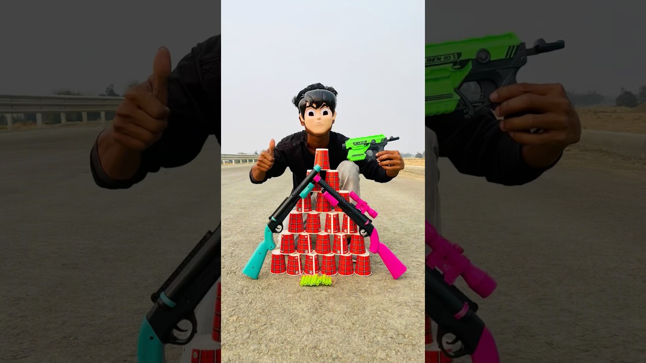 Ben 10 Gun 🔫 Tasting Toys Short 🔥Unboxing Video