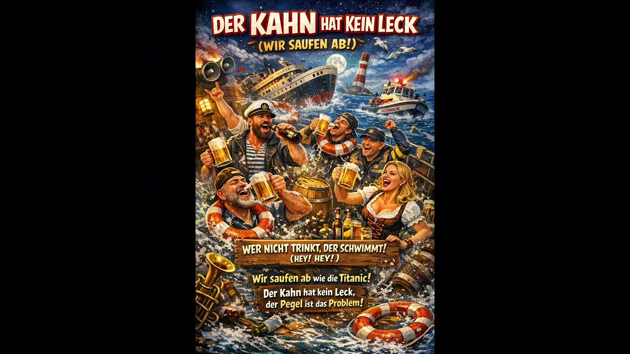 DER KAHN HAT KEIN LECK (WIR SAUFEN AB!)