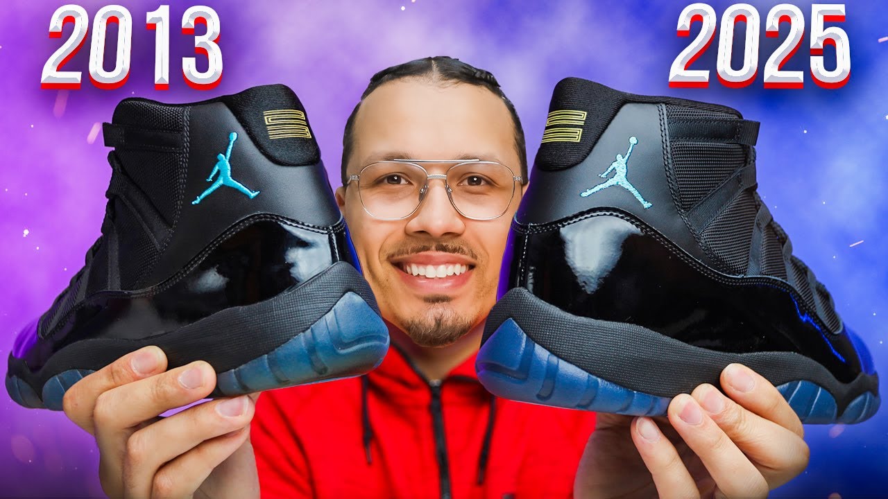 Air Jordan 11 Gamma 2013 vs 2025