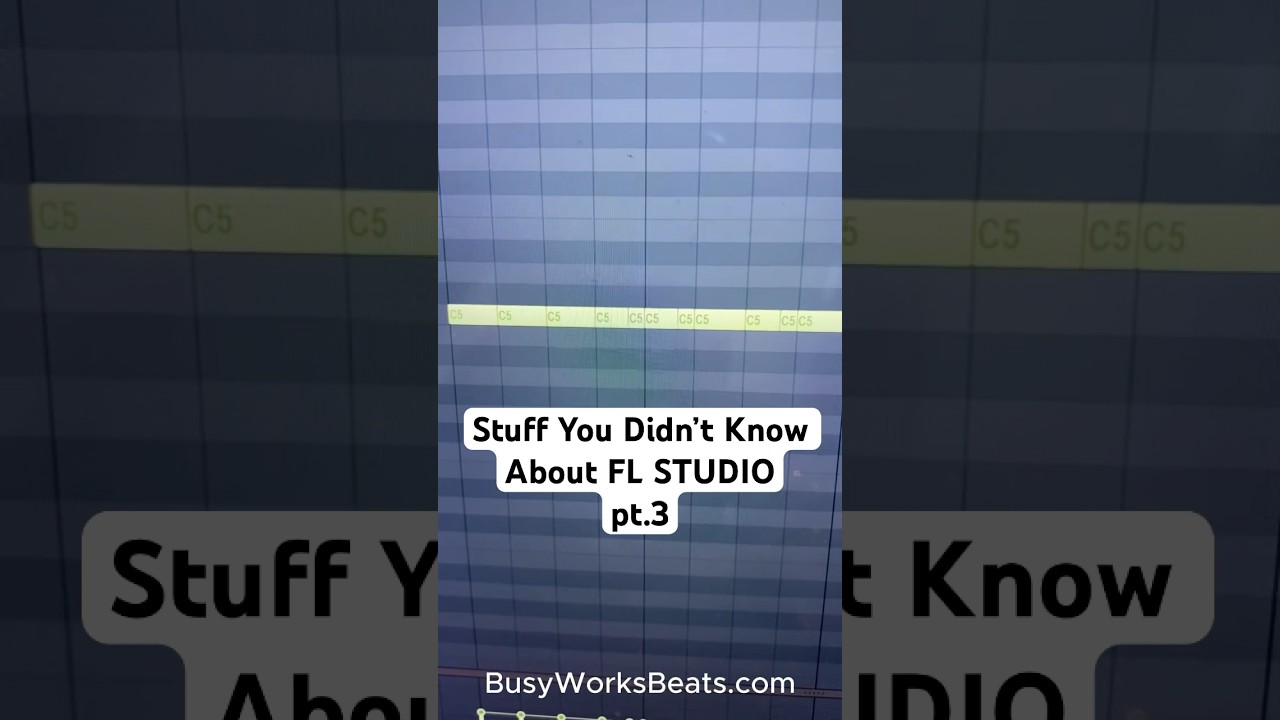 Stuff You Didn&rsquo;t Know About FL STUDIO pt.3