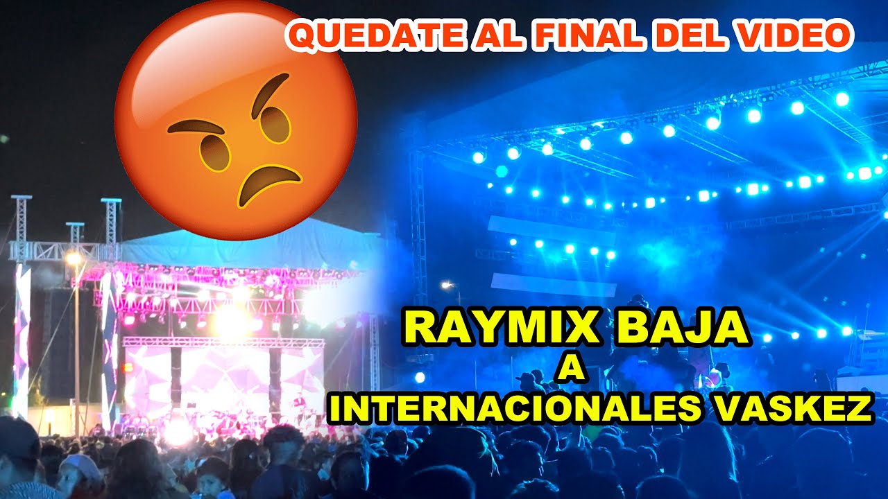 Raymix interrumpe actuación de Los Int. Vaskez San Andrés Cholula Festival Equinoccio 2023