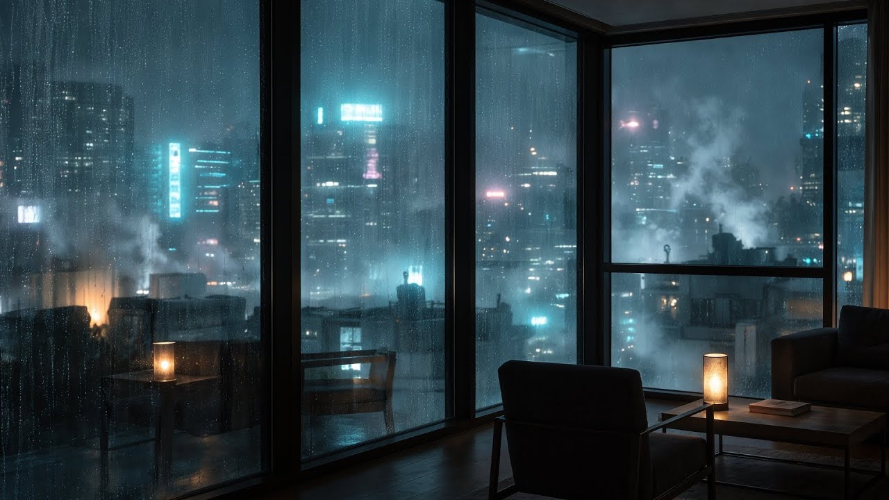 Neon Rooms 🌌 | Cinematic Electronic Sound World for Deep Focus & Solitary Nights