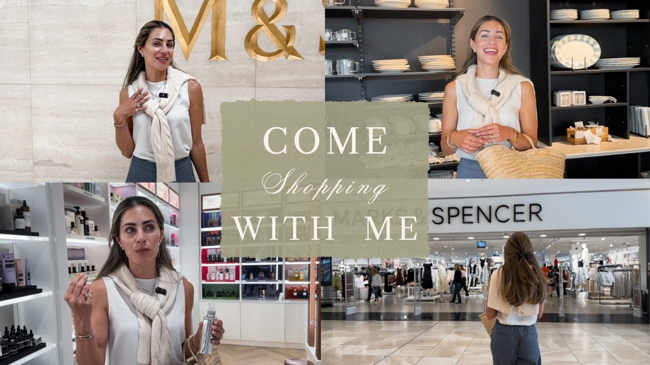 COME LUXURY SHOPPING WITH ME ON THE HIGH STREET | H&M, M&S and Space NK | Lydia Elise Millen