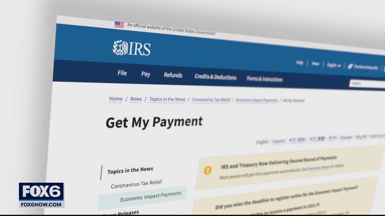 Missing stimulus payment? IRS says claim it on your tax return | FOX6 News Milwaukee