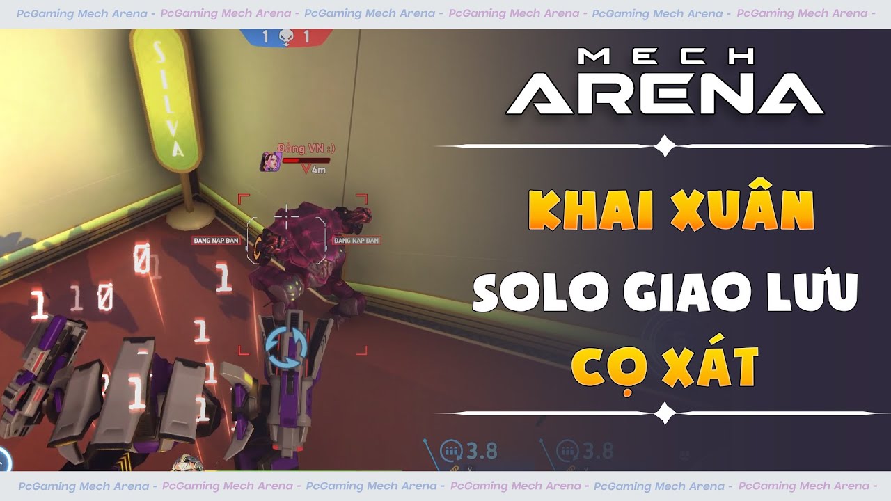 Ai sẽ đánh bại Seeker của tôi😎 Solo giao lưu - Mech Arena