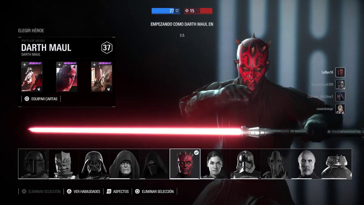 StarWars Battlefront 2 Online con cesarstrange