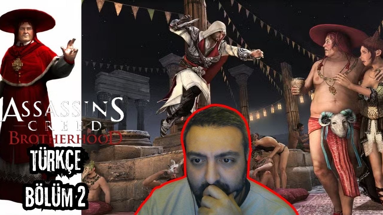 BANKACI PAPAZ KADINLAR İLE ALEM YAPARKEN İNFAZ ETTİM ! VE BİR ÇOK GÖREV !ASSASİNS CREED BROTHERHOOD!