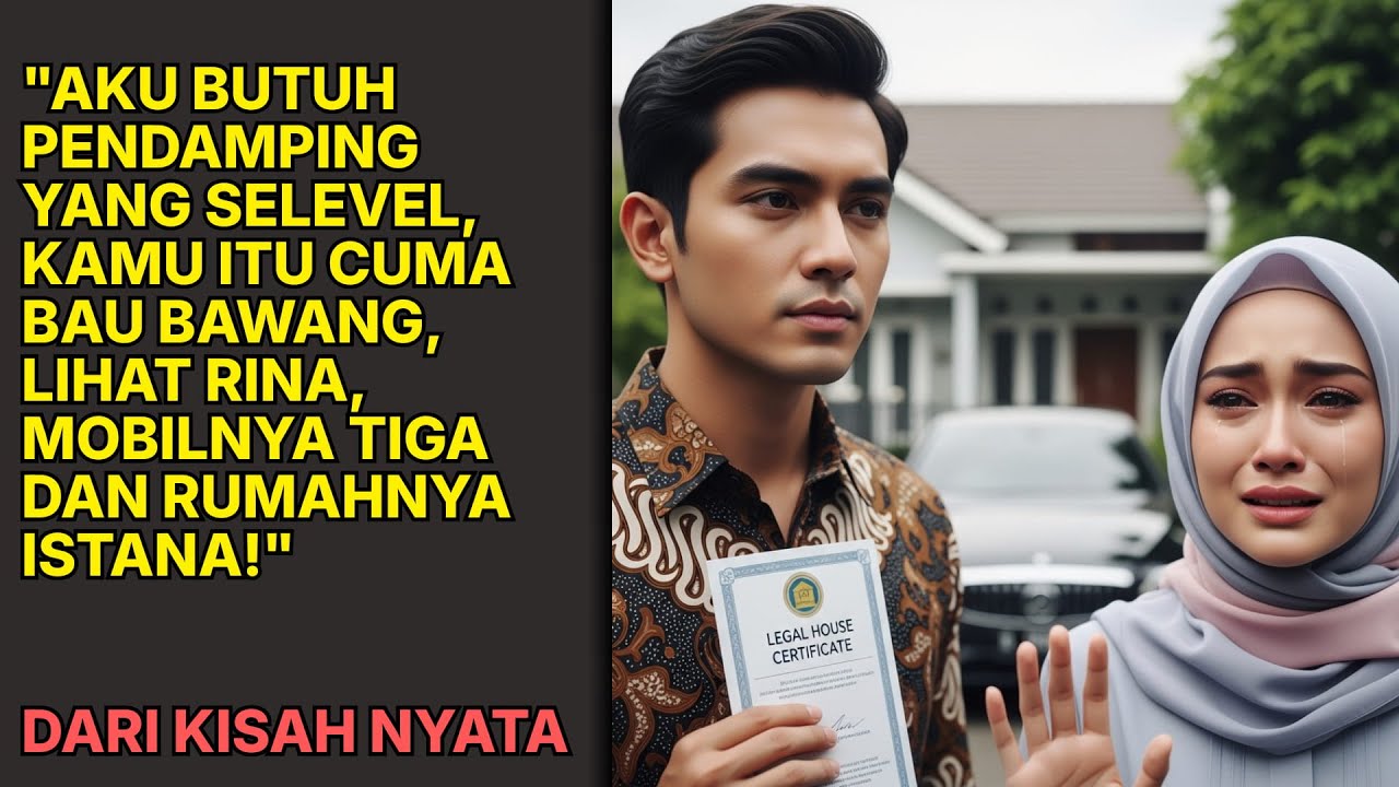 Tinggalkan Istri demi JANDA KAYA RAYA, Suami Syok Kekayaannya Ternyata PROPERTI SYUTING!