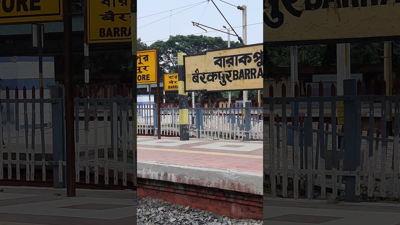 barrackpore Station ahead. #shorts