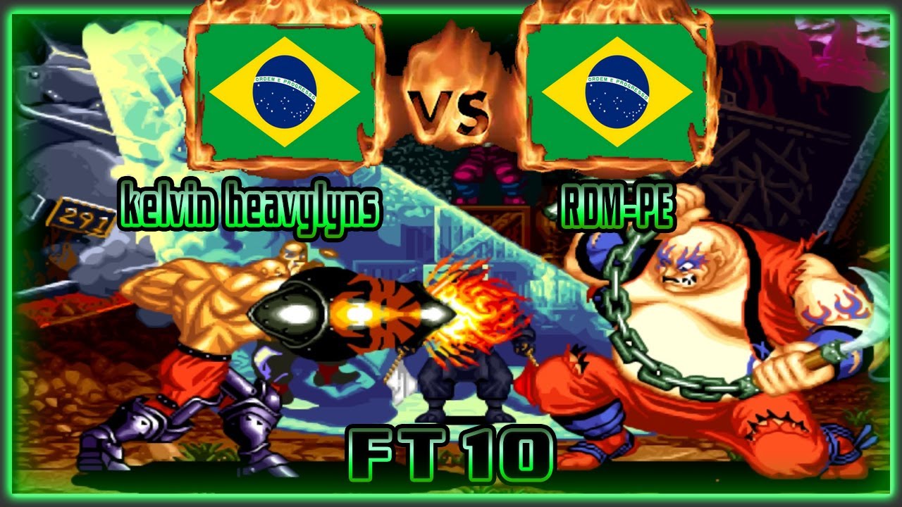 Samurai Shodown 2 - kelvin heavylyns (BRA) VS (BRA) RDM-PE [samsho2] [Fightcade] [FT10] サムライスピリッツ2